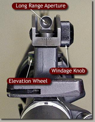 M16A2 and M4 Rear Sight
